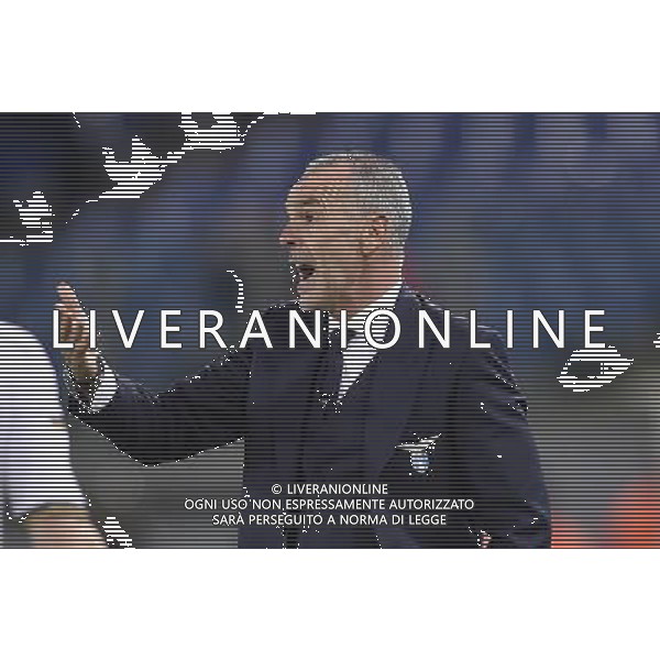 Roma - 22/10/2015 - Stadio Olimpico - UEFA Europa League 2015-2016 - Gruppo G - Lazio vs Rosenborg - nella foto: Stefano Pioli / Ph. Fabrizio Corradetti - Ag. Aldo Liverani sas/AGENZIA ALDO LIVERANI SAS