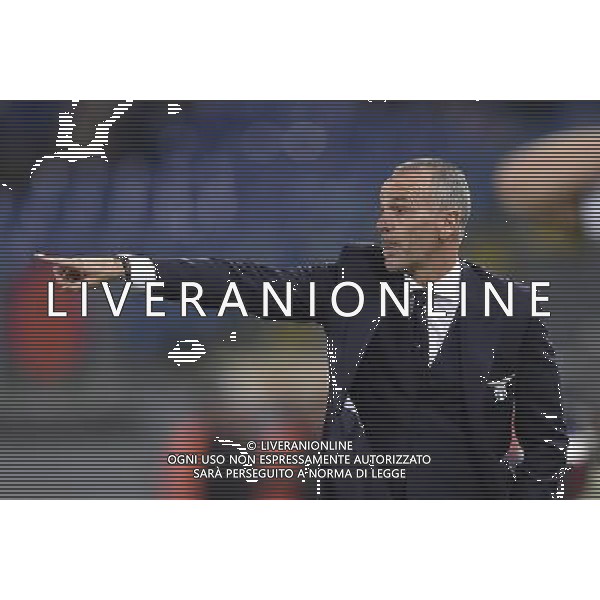 Roma - 22/10/2015 - Stadio Olimpico - UEFA Europa League 2015-2016 - Gruppo G - Lazio vs Rosenborg - nella foto: Stefano Pioli / Ph. Fabrizio Corradetti - Ag. Aldo Liverani sas/AGENZIA ALDO LIVERANI SAS