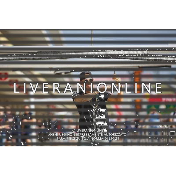 Lewis Hamilton (GBR) Mercedes AMG F1. 22.10.2015. Formula 1 World Championship, Rd 16, United States Grand Prix, Austin, Texas, USA, Preparation Day. AG ALDO LIVERANI SAS ONLY ITALY