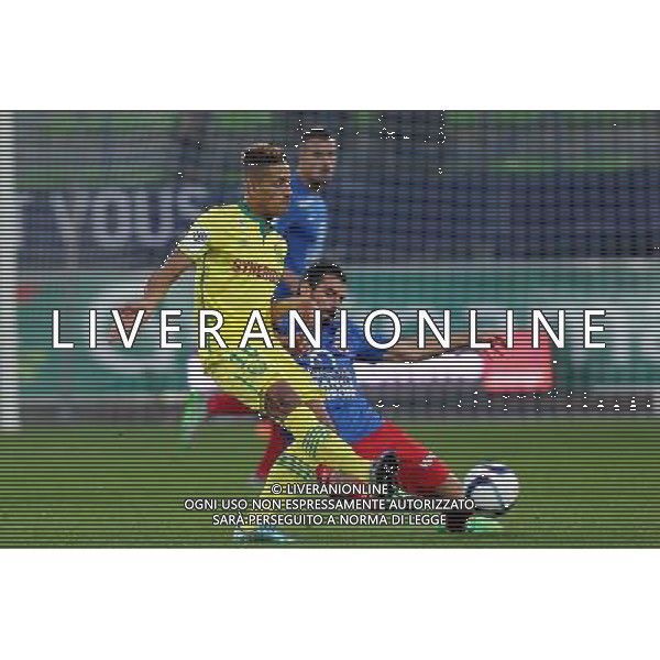 Yacine BAMMOU / Nicolas SEUBE - 23.10.2015 - Caen / Nantes - 11eme journee de Ligue1 Photo : Vincent Michel / Icon Sport *** Local Caption *** AG ALDO LIVERANI SAS ONLY ITALY *** Local Caption *** AG ALDO LIVERANI SAS ONLY ITALY