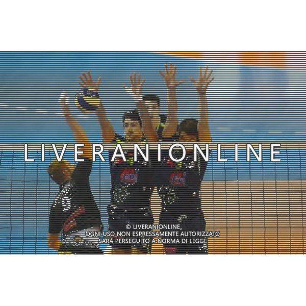 Yacine Louati / Nicolas Burel - 22.10.2015 - Toulouse / Narbonne - 1er journee de Ligue A Photo : Manuel Blondeau / Icon Sport AG ALDO LIVERANI SAS ONLY ITALY