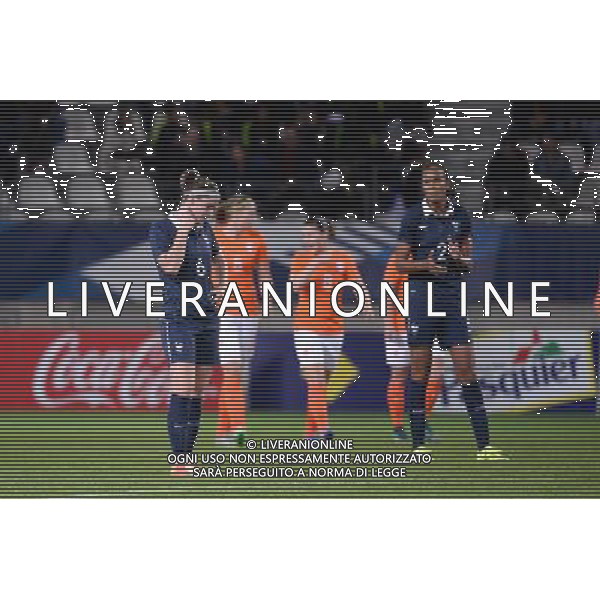 Charlotte BILBAULT / Wendie RENARD - 23.10.2015 - France / Pays Bas - Match amical Photo : Nolwenn Le Gouic / Icon Sport AG ALDO LIVERANI SAS ONLY ITALY