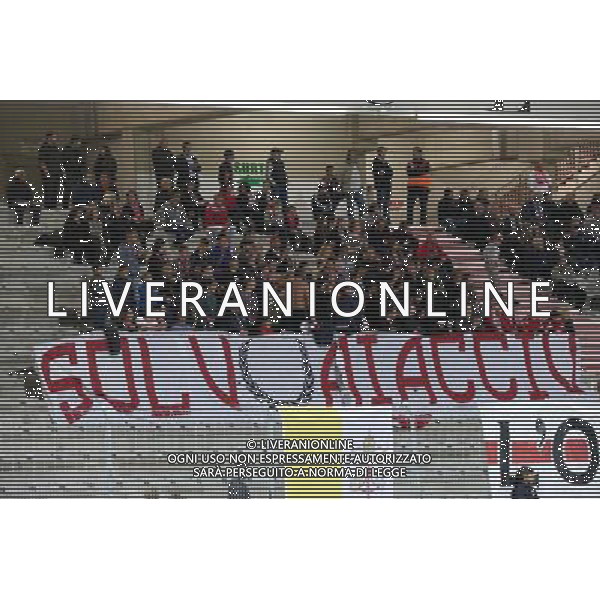 Supporters AC Ajaccio - 23.10.2015 - AC Ajaccio / Metz - 12eme journee de Ligue2 Photo : JP Belzit / Icon Sport AG ALDO LIVERANI SAS ONLY ITALY