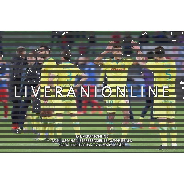 JOIE NANTES / Yacine BAMMOU - 23.10.2015 - Caen / Nantes - 11eme journee de Ligue1 Photo : Vincent Michel / Icon Sport AG ALDO LIVERANI SAS ONLY ITALY *** Local Caption ***