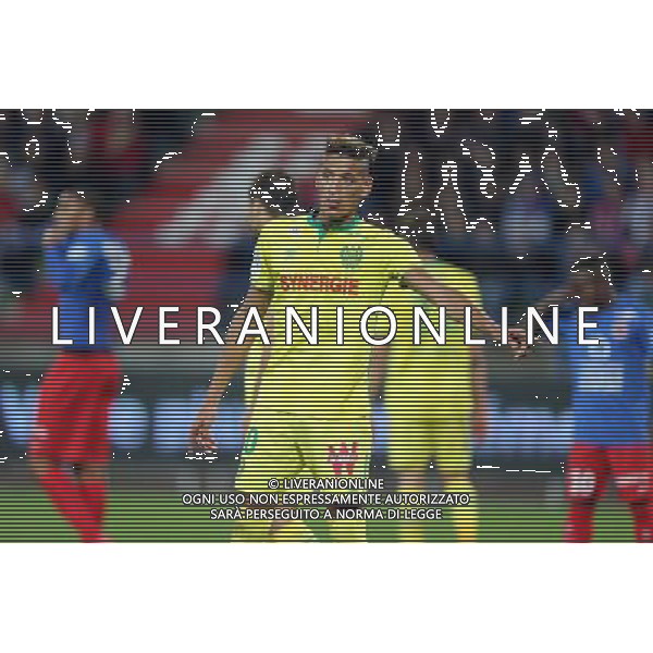 Yacine BAMMOU - 23.10.2015 - Caen / Nantes - 11eme journee de Ligue1 Photo : Vincent Michel / Icon Sport AG ALDO LIVERANI SAS ONLY ITALY *** Local Caption ***