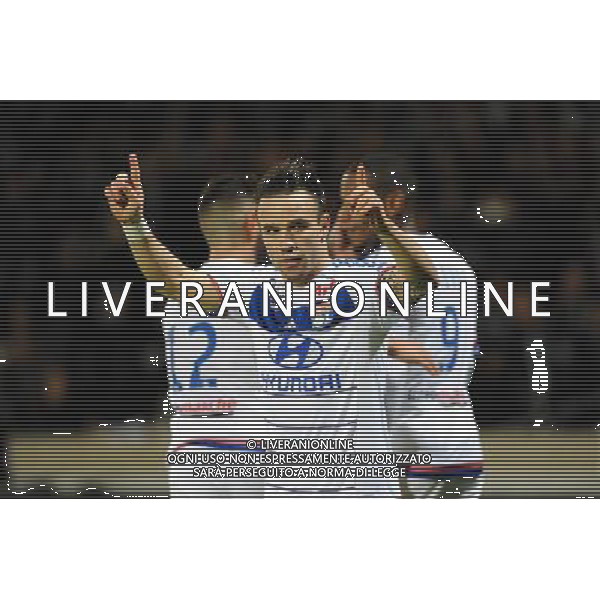 Joie Mathieu VALBUENA - 23.10.2015 - Lyon / Toulouse - 11eme journee de Ligue1 Photo : Jean Paul Thomas / Icon Sport AG ALDO LIVERANI SAS ONLY ITALY