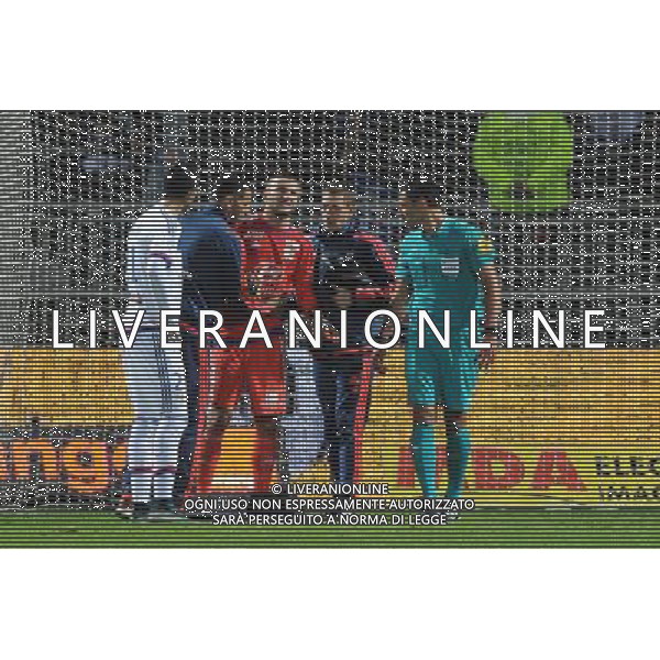 BLESSURE DE Anthony LOPES - 23.10.2015 - Lyon / Toulouse - 11eme journee de Ligue1 Photo : Jean Paul Thomas / Icon Sport AG ALDO LIVERANI SAS ONLY ITALY
