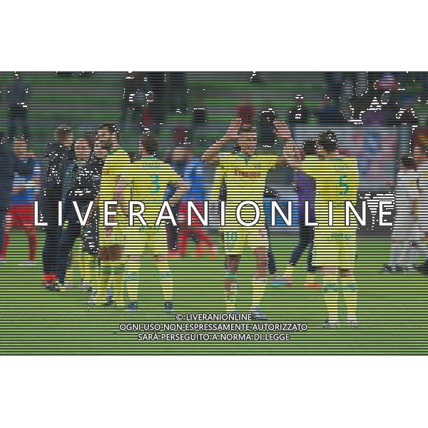 Joie Nantes - Yacine BAMMOU - 23.10.2015 - Caen / Nantes - 11eme journee de Ligue1 Photo : Vincent Michel / Icon Sport AG ALDO LIVERANI SAS ONLY ITALY