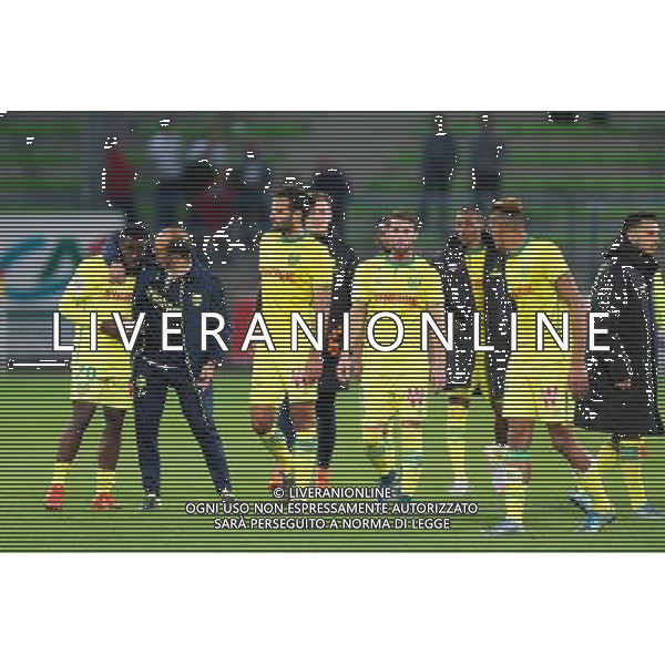 Joie Nantes - Bruno BARRONCHELLI - 23.10.2015 - Caen / Nantes - 11eme journee de Ligue1 Photo : Vincent Michel / Icon Sport AG ALDO LIVERANI SAS ONLY ITALY