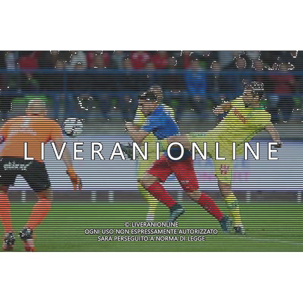 Andy DELORT / Lorik CANA - 23.10.2015 - Caen / Nantes - 11eme journee de Ligue1 Photo : Vincent Michel / Icon Sport AG ALDO LIVERANI SAS ONLY ITALY