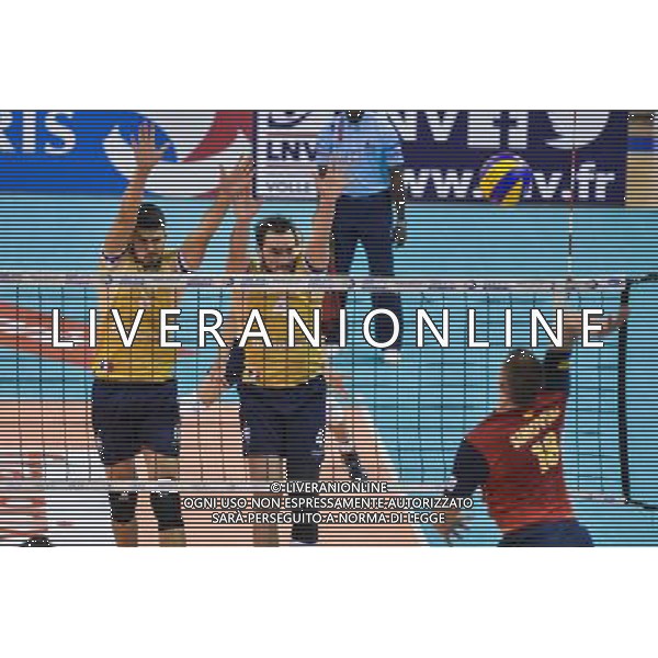 jorge Fernandez / Nicholas Hoag - 24.10.2015 - Paris / Ajaccio - 1ere journee Ligue A Photo : Anthony Dibon / Icon Sport AG ALDO LIVERANI SAS ONLY ITALY