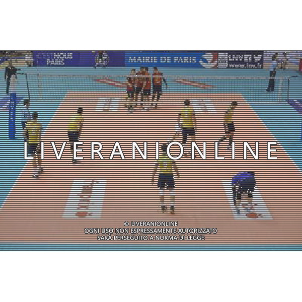 Joie Ajaccio / Deception Paris - 24.10.2015 - Paris / Ajaccio - 1ere journee Ligue A Photo : Anthony Dibon / Icon Sport/AGENZIA ALDO LIVERANI SAS - ITALY ONLY EDITORIAL USE ONLY
