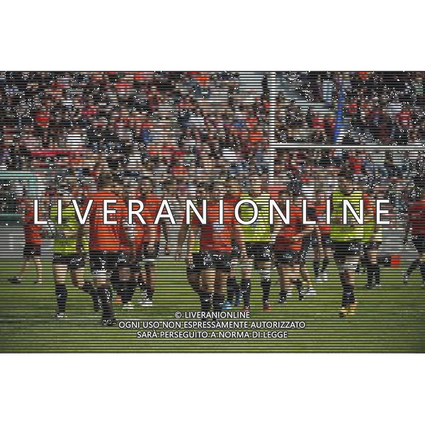 Equipe Toulon - 24.10.2015 - Toulon / Oyonnax - 6eme journee de Top 14 Photo : Agence Nice Presse / Icon Sport AG ALDO LIVERANI SAS ONLY ITALY