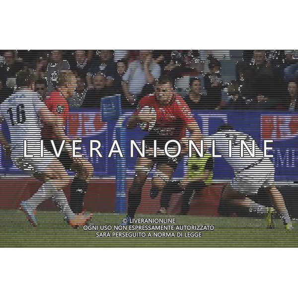 Virgile BRUNI - 24.10.2015 - Toulon / Oyonnax - 6eme journee de Top 14 Photo : Agence Nice Presse / Icon Sport AG ALDO LIVERANI SAS ONLY ITALY