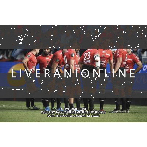 Equipe Toulon - 24.10.2015 - Toulon / Oyonnax - 6eme journee de Top 14 Photo : Agence Nice Presse / Icon Sport AG ALDO LIVERANI SAS ONLY ITALY