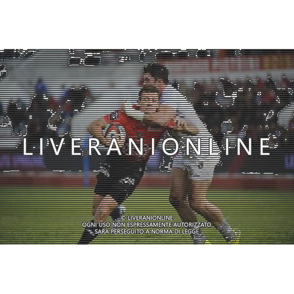 Willie DU PLESSIS / Eamonn SHERIDAN - 24.10.2015 - Toulon / Oyonnax - 6eme journee de Top 14 Photo : Agence Nice Presse / Icon Sport AG ALDO LIVERANI SAS ONLY ITALY
