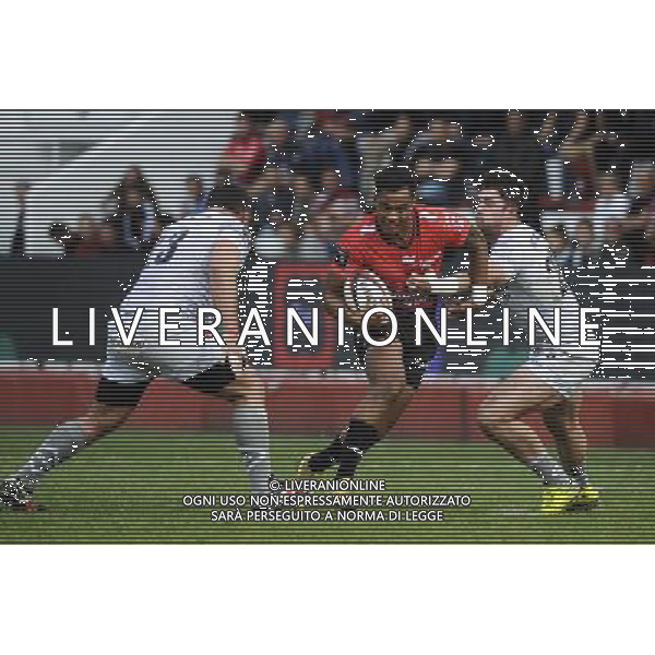 Ulupano SEUTENI - 24.10.2015 - Toulon / Oyonnax - 6eme journee de Top 14 Photo : Agence Nice Presse / Icon Sport AG ALDO LIVERANI SAS ONLY ITALY