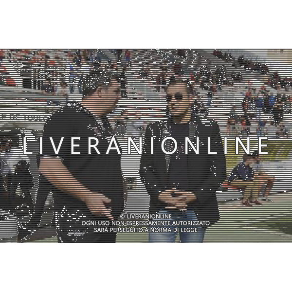 Mourad BOUDJELLAL / Olivier AZAM - 24.10.2015 - Toulon / Oyonnax - 6eme journee de Top 14 Photo : Agence Nice Presse / Icon Sport AG ALDO LIVERANI SAS ONLY ITALY