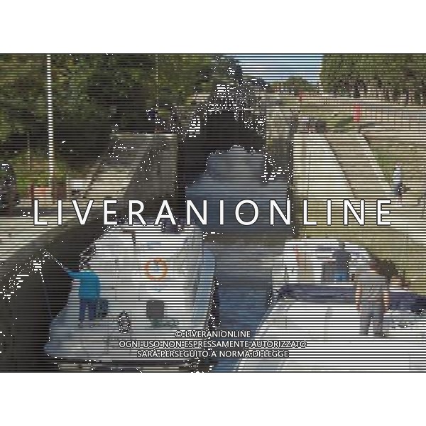 BEZIERS FRANCIA 07-10 -2015 CANALE DEL MIDI NELLA FOTO CANAL DEL MIDI-Le sette chiuse interconnesse di FonsŽranes, vicino BŽziers AG ALDO LIVERANI SAS 