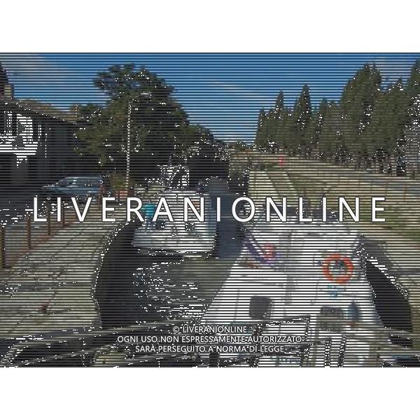 BEZIERS FRANCIA 07-10 -2015 CANALE DEL MIDI NELLA FOTO CANAL DEL MIDI-Le sette chiuse interconnesse di FonsŽranes, vicino BŽziers AG ALDO LIVERANI SAS 