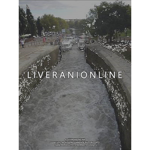 BEZIERS FRANCIA 07-10 -2015 CANALE DEL MIDI NELLA FOTO CANAL DEL MIDI-Le sette chiuse interconnesse di FonsŽranes, vicino BŽziers AG ALDO LIVERANI SAS 