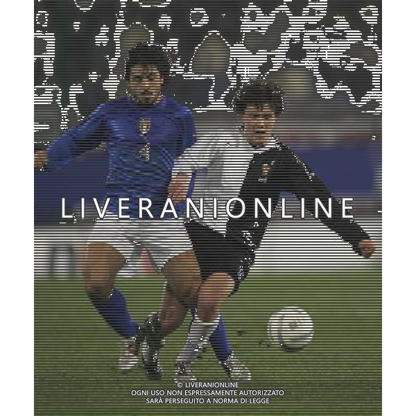 Cagliari 09/02/2005 Italia - Russia Nazionale Amichevole nella foto Gennaro gattuso e zhirkov ph luzzani/agenzia aldo liverani