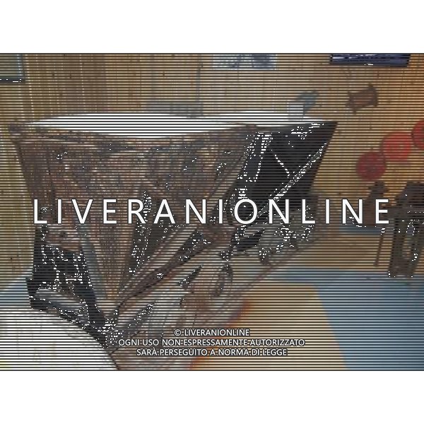 FRANCIA 07-10-2015 LE SALINE DI GRUISSAN NELLA FOTO LE SALINE DI GRUISSAN IL MUSEO AG ALDO LIVERANI SAS