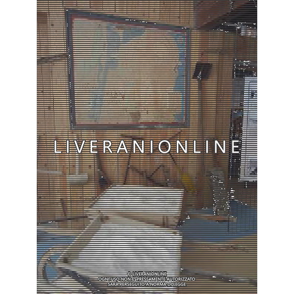 FRANCIA 07-10-2015 LE SALINE DI GRUISSAN NELLA FOTO LE SALINE DI GRUISSAN IL MUSEO AG ALDO LIVERANI SAS