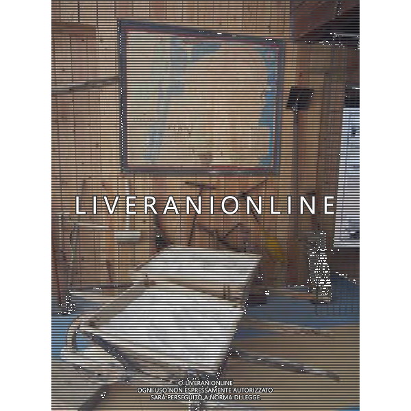 FRANCIA 07-10-2015 LE SALINE DI GRUISSAN NELLA FOTO LE SALINE DI GRUISSAN IL MUSEO AG ALDO LIVERANI SAS