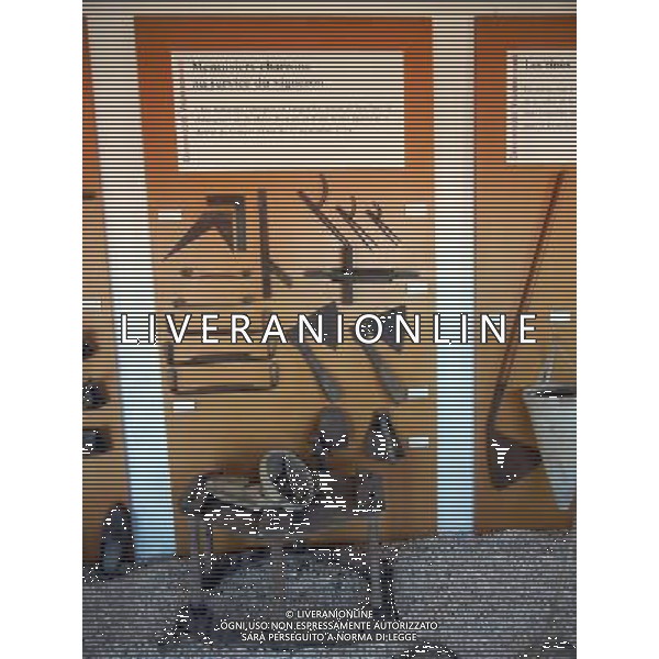 FRANCIA 07-10-2015 LE SALINE DI GRUISSAN NELLA FOTO LE SALINE DI GRUISSAN IL MUSEO AG ALDO LIVERANI SAS