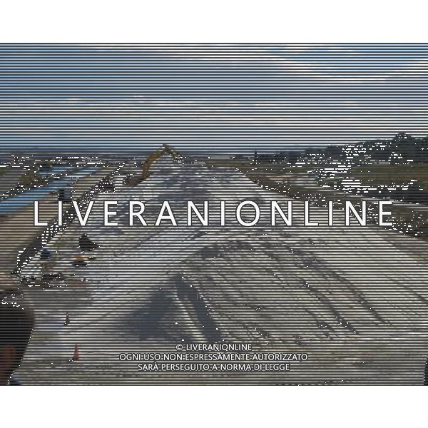 FRANCIA 07-10-2015 LE SALINE DI GRUISSAN NELLA FOTO LE SALINE DI GRUISSAN AG ALDO LIVERANI SAS