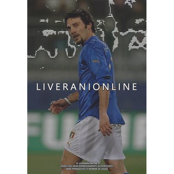 Cagliari 09/02/2005 Italia - Russia Nazionale Amichevole nella foto Vincenzo montella ph luzzani/agenzia aldo liverani