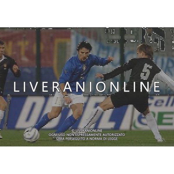 Cagliari 09/02/2005 Italia - Russia Nazionale Amichevole nella foto Vincenzo montella ph luzzani/agenzia aldo liverani