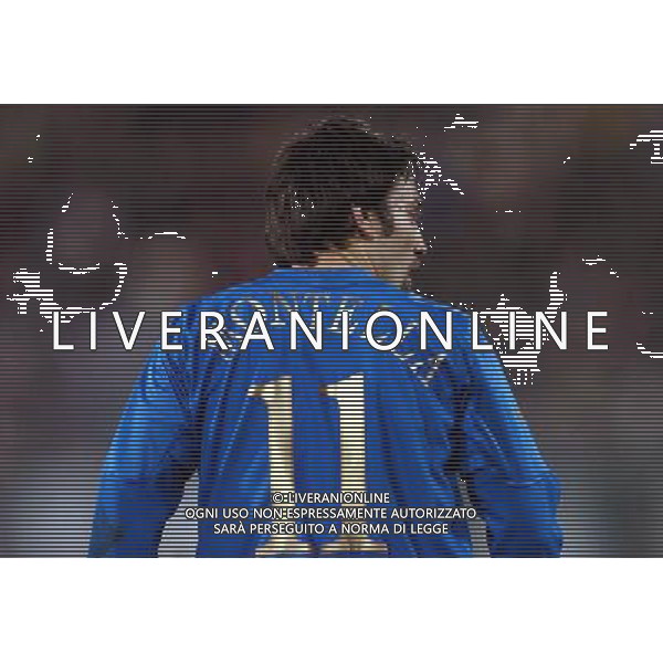 Cagliari 09/02/2005 Italia - Russia Nazionale Amichevole nella foto vincenzo montella ph agenzia aldo liverani