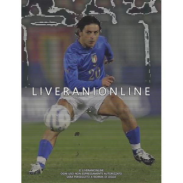 Cagliari 09/02/2005 Italia - Russia Nazionale Amichevole nella foto Mauro Esposito ph agenzia aldo liverani