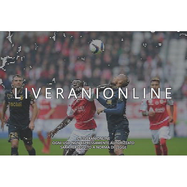 Grejohn Kyei / Fabinho - 25.10.2015 - Reims / Monaco - 11eme journee de Ligue 1 Photo : Andre Ferreira / Icon Sport /AGENZIA ALDO LIVERANI SAS - Italy Only editorial use only