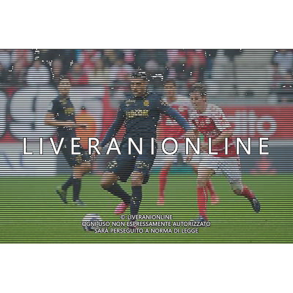 Nabil Dirar - 25.10.2015 - Reims / Monaco - 11eme journee de Ligue 1 Photo : Andre Ferreira / Icon Sport /AGENZIA ALDO LIVERANI SAS - Italy Only editorial use only