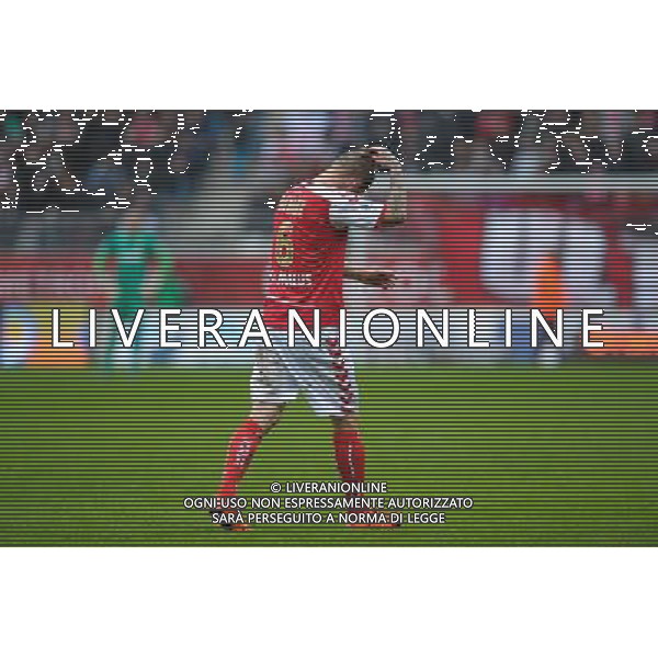 Antoine Devaux - expulsion - 25.10.2015 - Reims / Monaco - 11eme journee de Ligue 1 Photo : Andre Ferreira / Icon Sport /AGENZIA ALDO LIVERANI SAS - Italy Only editorial use only