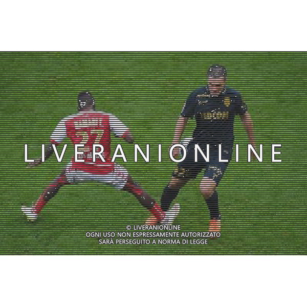 Jeremy Toulalan / Hamari Traore - 25.10.2015 - Reims / Monaco - 11eme journee de Ligue 1 Photo : Andre Ferreira / Icon Sport /AGENZIA ALDO LIVERANI SAS - Italy Only editorial use only