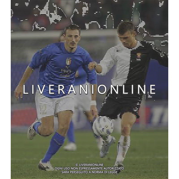 Cagliari 09/02/2005 Italia - Russia Nazionale Amichevole nella foto antonio langella ph agenzia aldo liverani