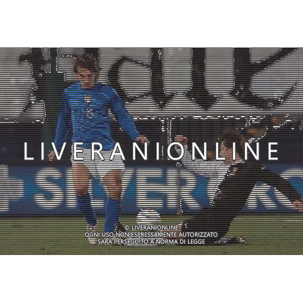 Cagliari 09/02/2005 Italia - Russia Nazionale Amichevole nella foto andrea pirlo ph agenzia aldo liverani