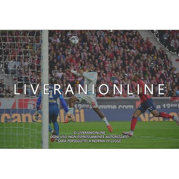 Michy BATSHUAYI - 25.10.2015 - Lille / Marseille - 11eme journee de Ligue 1 Photo: Dave Winter / Icon Sport AG ALDO LIVERANI SAS ONLY ITALY