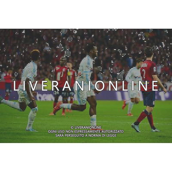 Joie Michy BATSHUAYI - 25.10.2015 - Lille / Marseille - 11eme journee de Ligue 1 Photo: Dave Winter / Icon Sport AG ALDO LIVERANI SAS ONLY ITALY