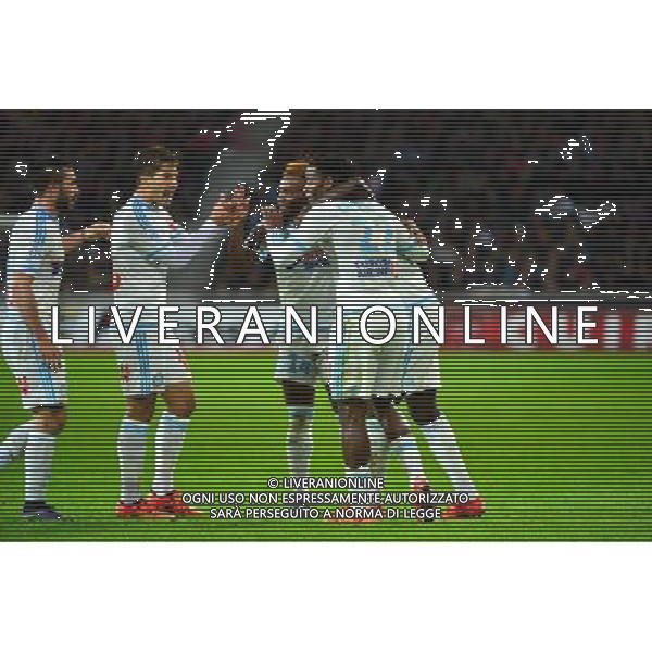 Joie Michy BATSHUAYI - 25.10.2015 - Lille / Marseille - 11eme journee de Ligue 1 Photo: Dave Winter / Icon Sport AG ALDO LIVERANI SAS ONLY ITALY