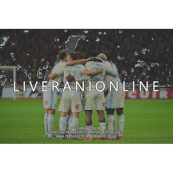 Joie Michy BATSHUAYI - 25.10.2015 - Lille / Marseille - 11eme journee de Ligue 1 Photo: Dave Winter / Icon Sport AG ALDO LIVERANI SAS ONLY ITALY