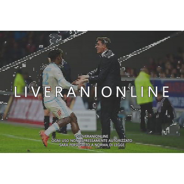 Joie Michy BATSHUAYI / MICHEL - 25.10.2015 - Lille / Marseille - 11eme journee de Ligue 1 Photo: Dave Winter / Icon Sport AG ALDO LIVERANI SAS ONLY ITALY
