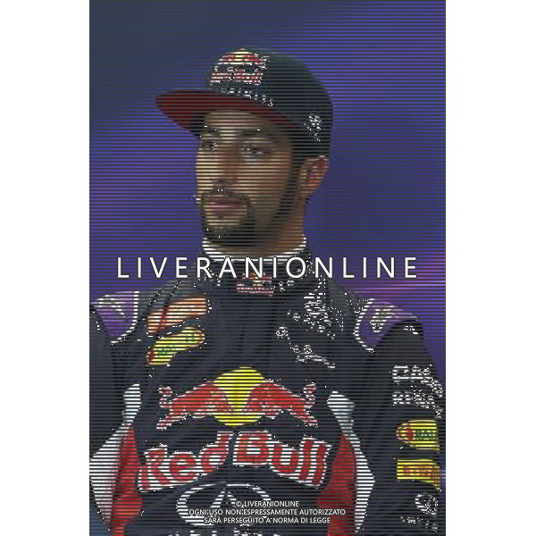 Daniel Ricciardo (AUS) Red Bull Racing in the post qualifying FIA Press Conference. 25.10.2015. Formula 1 World Championship, Rd 16, United States Grand Prix, Austin, Texas, USA, Race Day. /AGENZIA ALDO LIVERANI SAS - Italy Only editorial use only