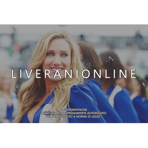 Grid girls on the drivers parade. 25.10.2015. Formula 1 World Championship, Rd 16, United States Grand Prix, Austin, Texas, USA, Race Day. /AGENZIA ALDO LIVERANI SAS - Italy Only editorial use only