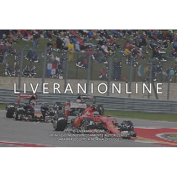 Kimi Raikkonen (FIN) Ferrari SF15-T. 25.10.2015. Formula 1 World Championship, Rd 16, United States Grand Prix, Austin, Texas, USA, Race Day. /AGENZIA ALDO LIVERANI SAS - Italy Only editorial use only