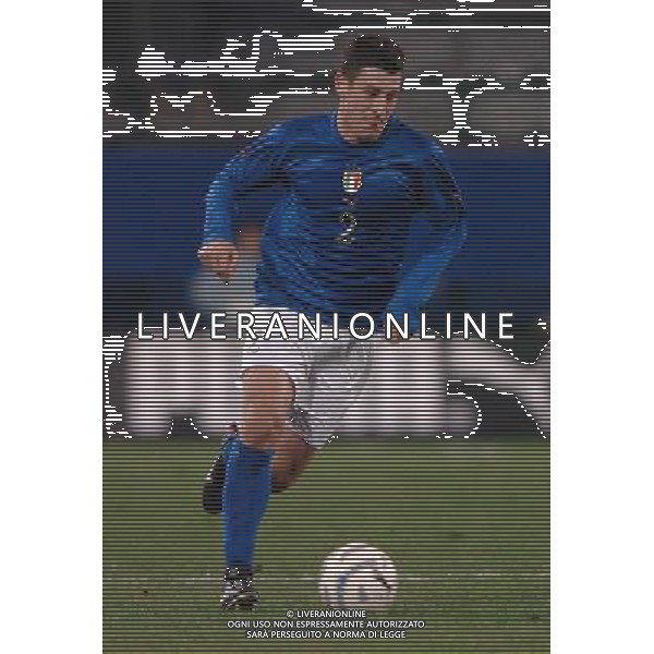 Cagliari 09-02-2005 italia-russia 2:0 nella foto bonera daniele ph marco luzzani/ag aldo liverani s.a.s.